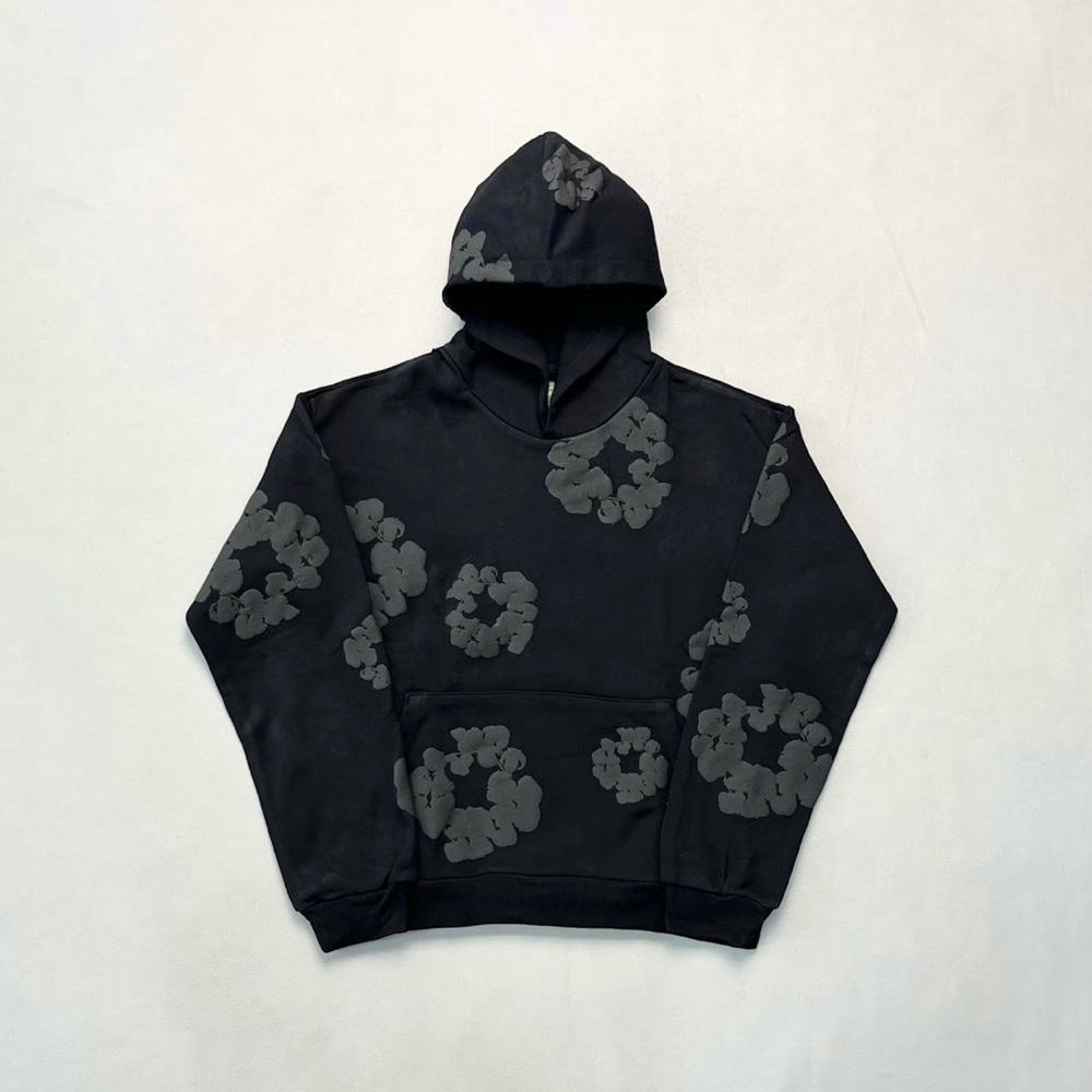 Denim Tears Black Monochrome 100% cotton All Sizes!!✅